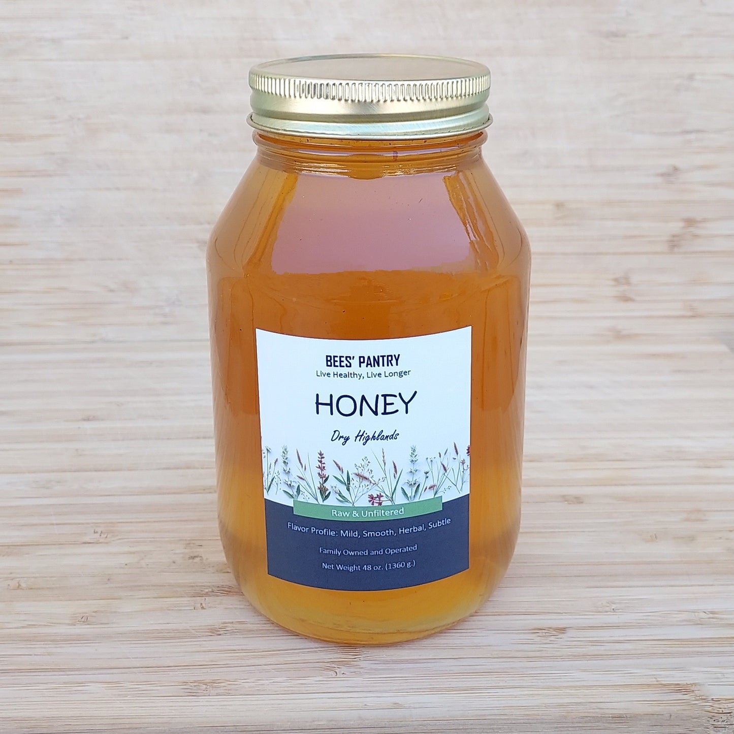Dry Highlands - Raw Honey 48oz