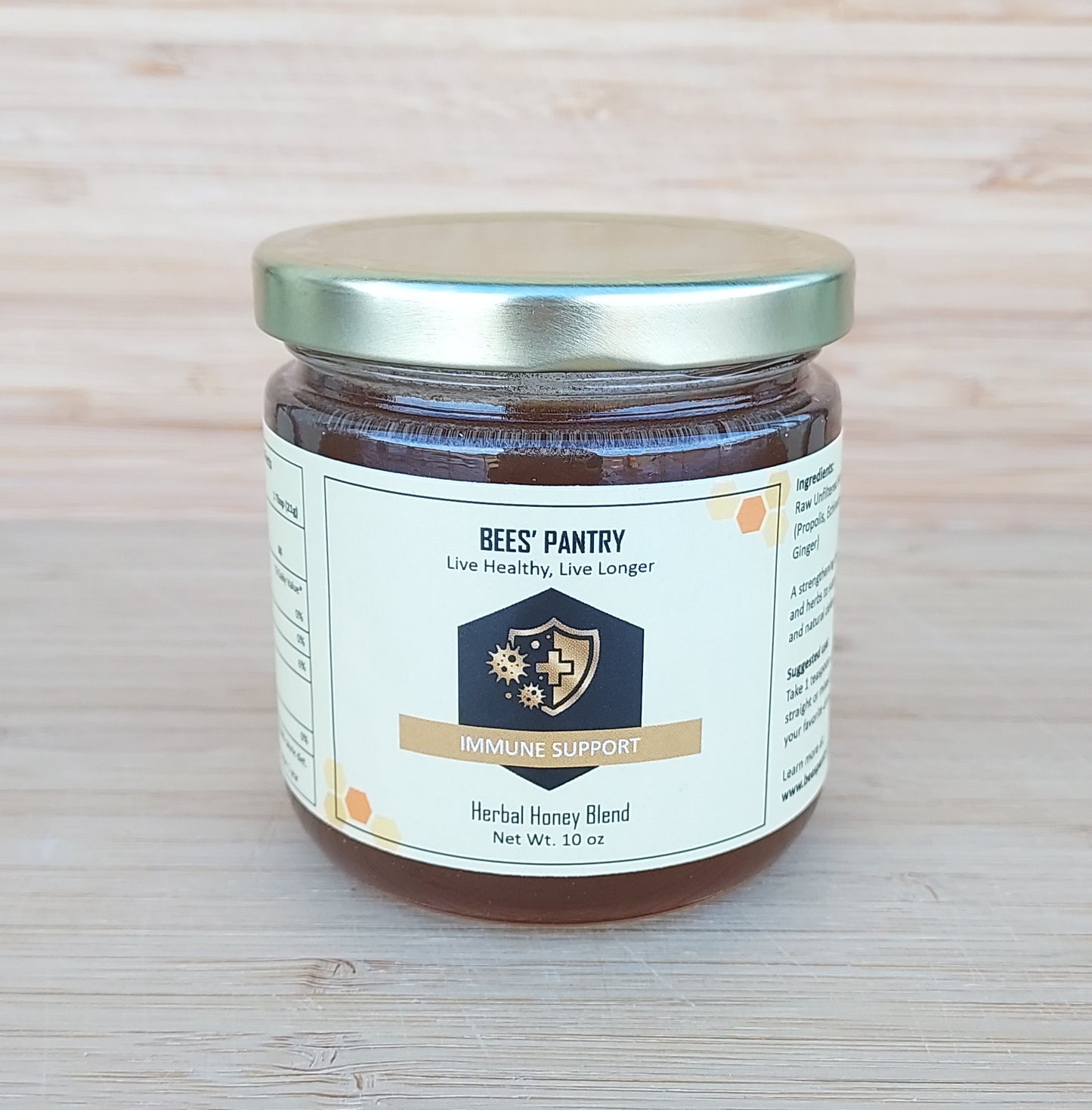 Immune Support Herbal Honey Blend - 10oz