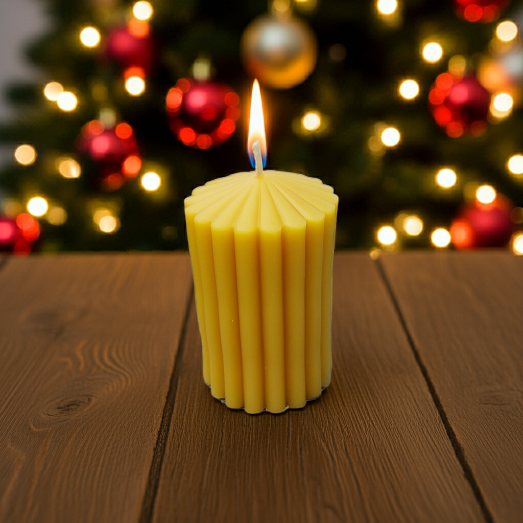 Short Pillar Candle