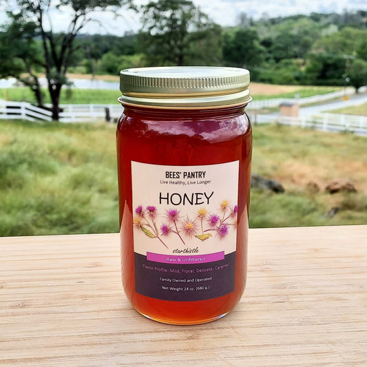 Raw Starthistle Honey 24 oz.