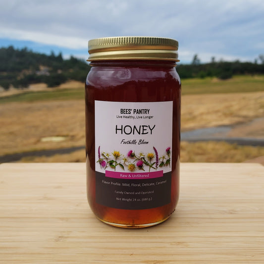 Foothills Bloom - Raw Honey 24 oz.