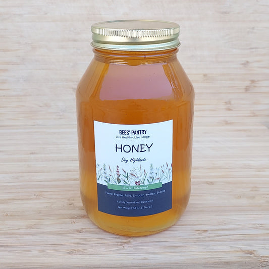 Dry Highlands - Raw Honey 48oz