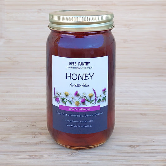 Foothills Bloom - Raw Honey 24 oz.