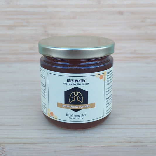 Respiratory Support Herbal Honey Blend - 10 oz.