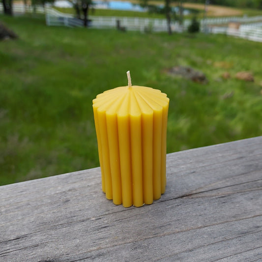 Short Pillar Candle